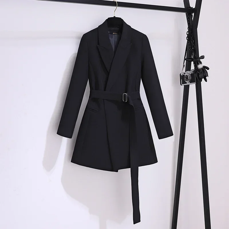 

UNXX Blazers Women Spring Autumn Suit Jacket Female Work Office Lady Suit Black None Button BusinessBlazer Fashion Coats Womens