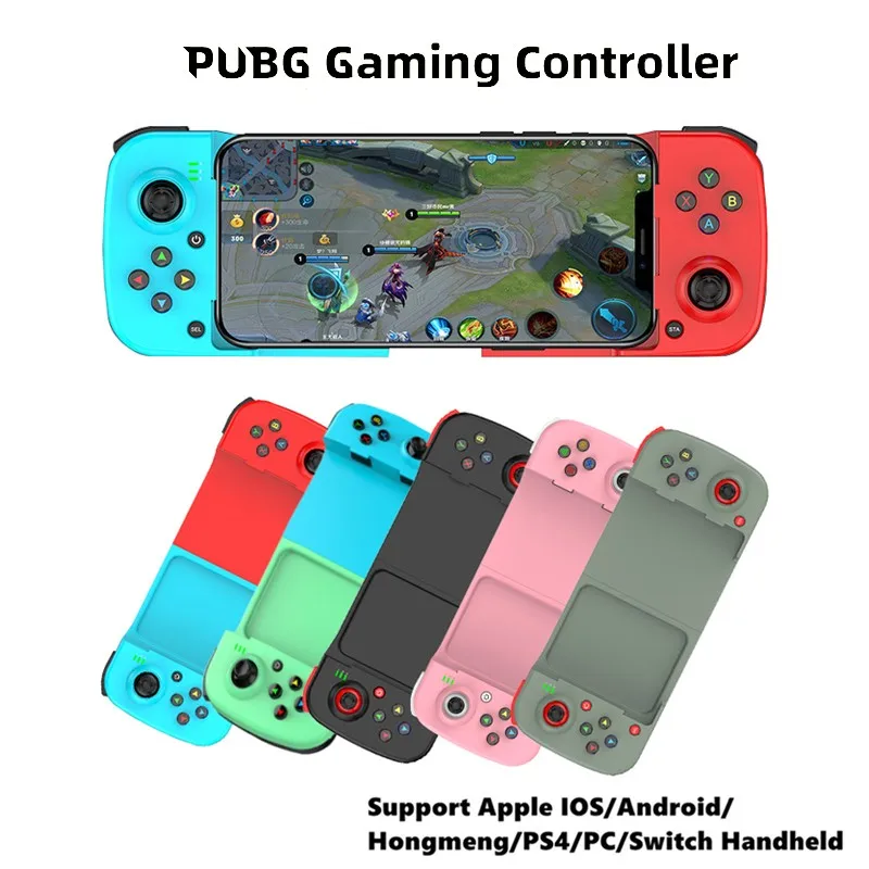 Wireless Retractable Gamepad Bluetooth-compatible Gaming Controller Stretch Game Handle Joystick For IPhone/Android Mobile Phone
Wireless Retractable Gamepad Bluetooth-compatible Gaming Controller Stretch Game Handle Joystick For IPhone/Android Mobile Phone
