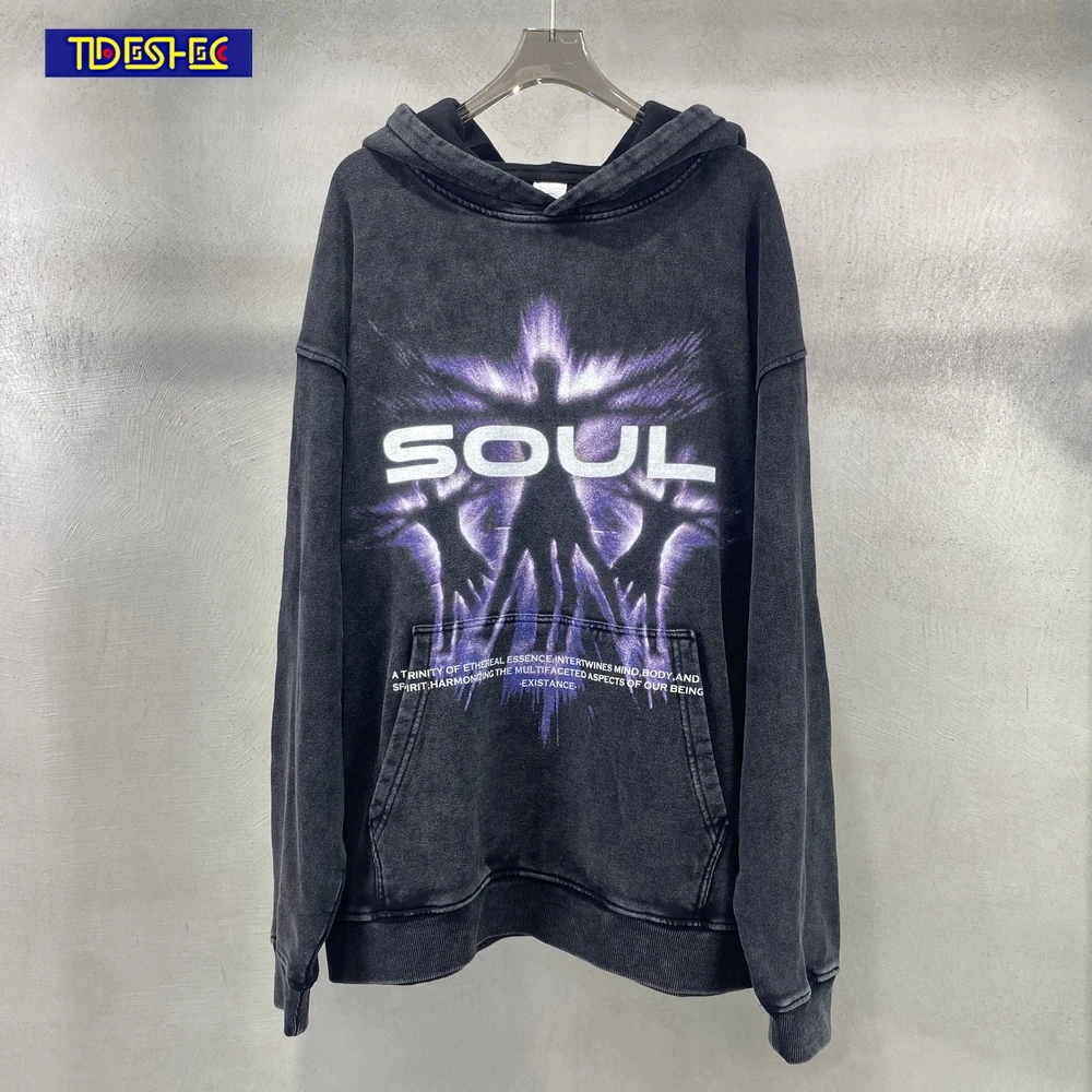 Oversized Streetwear New Sweatshirts Autumn Goth Anime Hooded Soul Demon Print Y2k Retro Street Style Men Hip Hop Washed Hoodies
Oversized Streetwear New Sweatshirts Autumn Goth Anime Hooded Soul Demon Print Y2k Retro Street Style Men Hip Hop Washed Hoodies