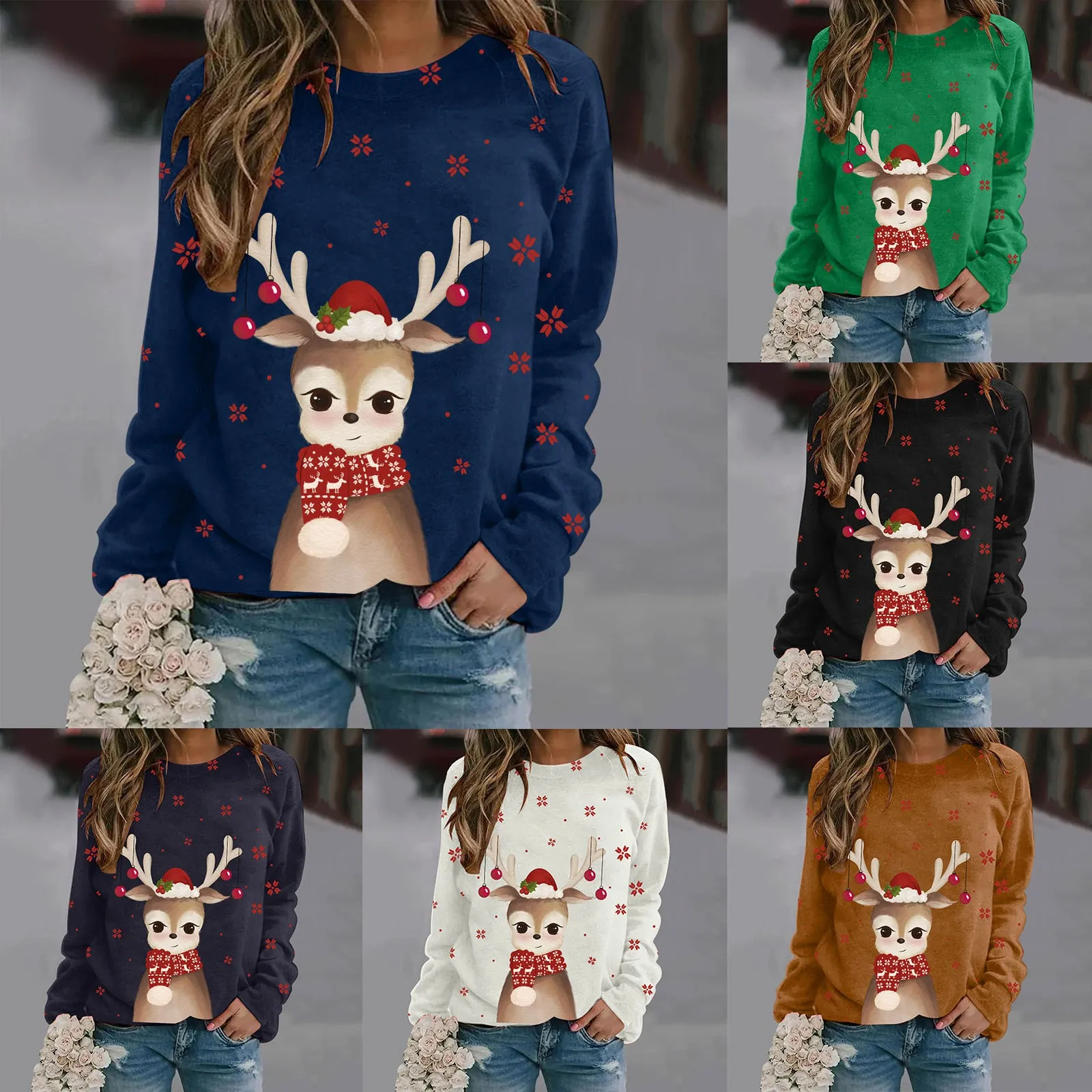 Womens Daily Home Outdoor Workout Long Sleeve O Neck T Shirt Top Printed Sweatshirt Blouse
Womens Daily Home Outdoor Workout Long Sleeve O Neck T Shirt Top Printed Sweatshirt Blouse