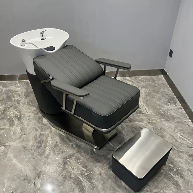 Comfort Beauty Shampoo Chairs Adult Luxury Barber Shop Ergonomics Shampoo Chairs Simplicity Massageador Salon Furniture MR50SC
Comfort Beauty Shampoo Chairs Adult Luxury Barber Shop Ergonomics Shampoo Chairs Simplicity Massageador Salon Furniture MR50SC