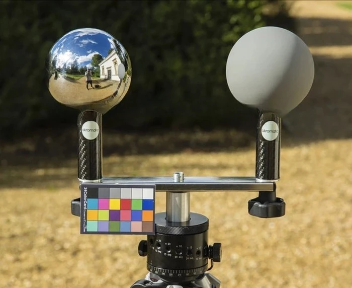 

VFX HDRI Ball 6cm12.6cm20cm25cm визуальные эффекты мяч для коллекции фотографий серый зеркальный мяч пленка коллекция отражающий мяч