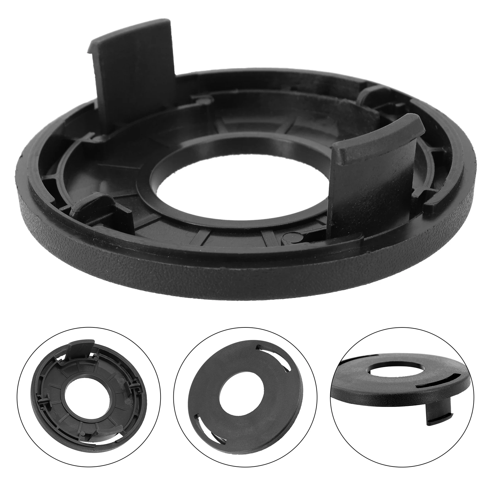 1Pc Trimmer Head Cap Replacement Base Cover Accessory Tool Part Durable Practical Lawn Mower Garden Nylon Black
1Pc Trimmer Head Cap Replacement Base Cover Accessory Tool Part Durable Practical Lawn Mower Garden Nylon Black