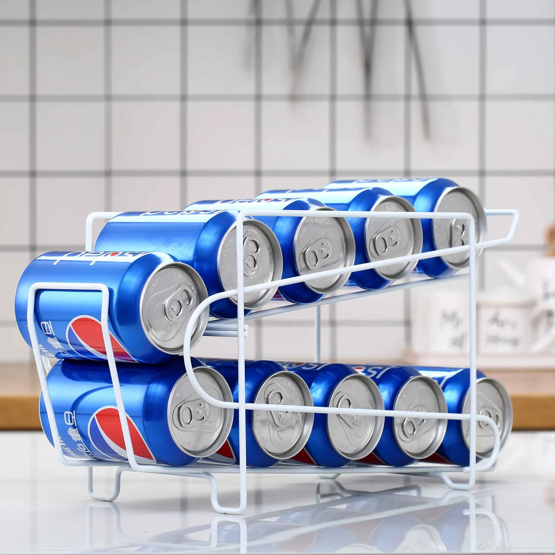 Iron Cola Rack Storage Rack, Kitchen Storage Rack, Metal Beer Storage And Organization Rack, Creative Desktop Can Rack
Iron Cola Rack Storage Rack, Kitchen Storage Rack, Metal Beer Storage And Organization Rack, Creative Desktop Can Rack