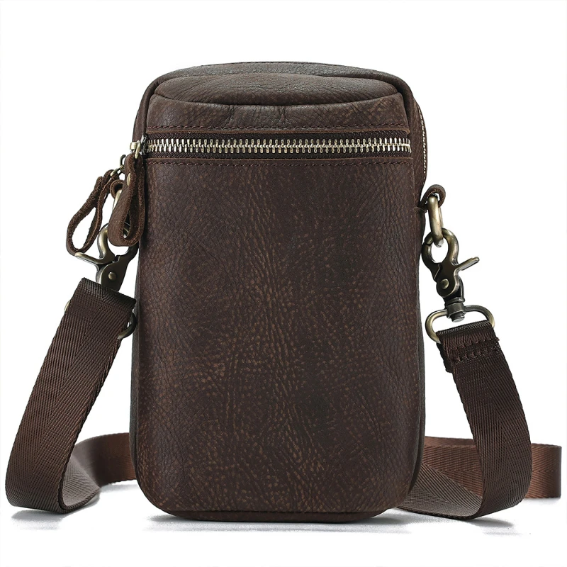 Jonlily Men's Mini Genuine Leather Shoulder Bag Waist Bag Casual Phone Bag Crossbody Bag Small Daybag Daily Purse -KG1075
Jonlily Men's Mini Genuine Leather Shoulder Bag Waist Bag Casual Phone Bag Crossbody Bag Small Daybag Daily Purse -KG1075