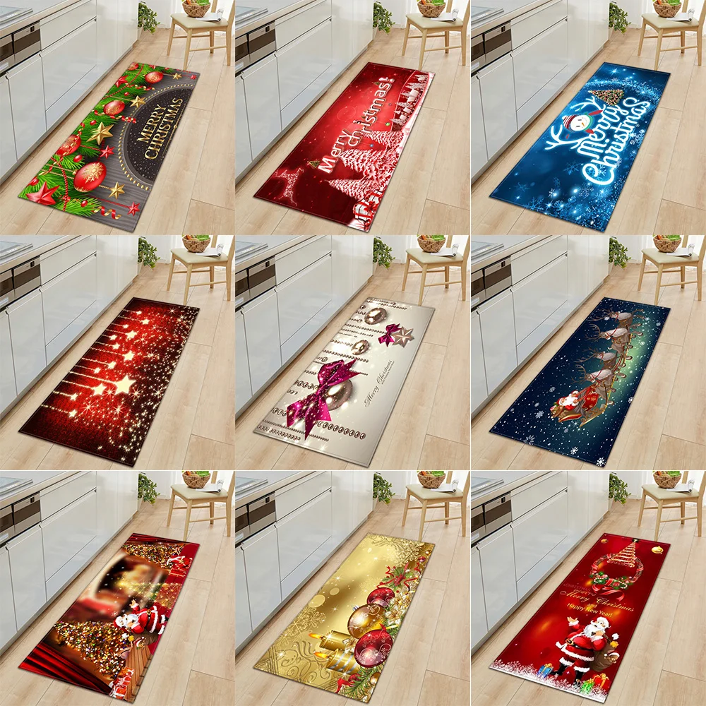 Kitchen Mat Entrance Door Christmas Home Bedroom Floor Hallway Bathroom Anti-Slip Living Room Decorative Carpet
Kitchen Mat Entrance Door Christmas Home Bedroom Floor Hallway Bathroom Anti-Slip Living Room Decorative Carpet