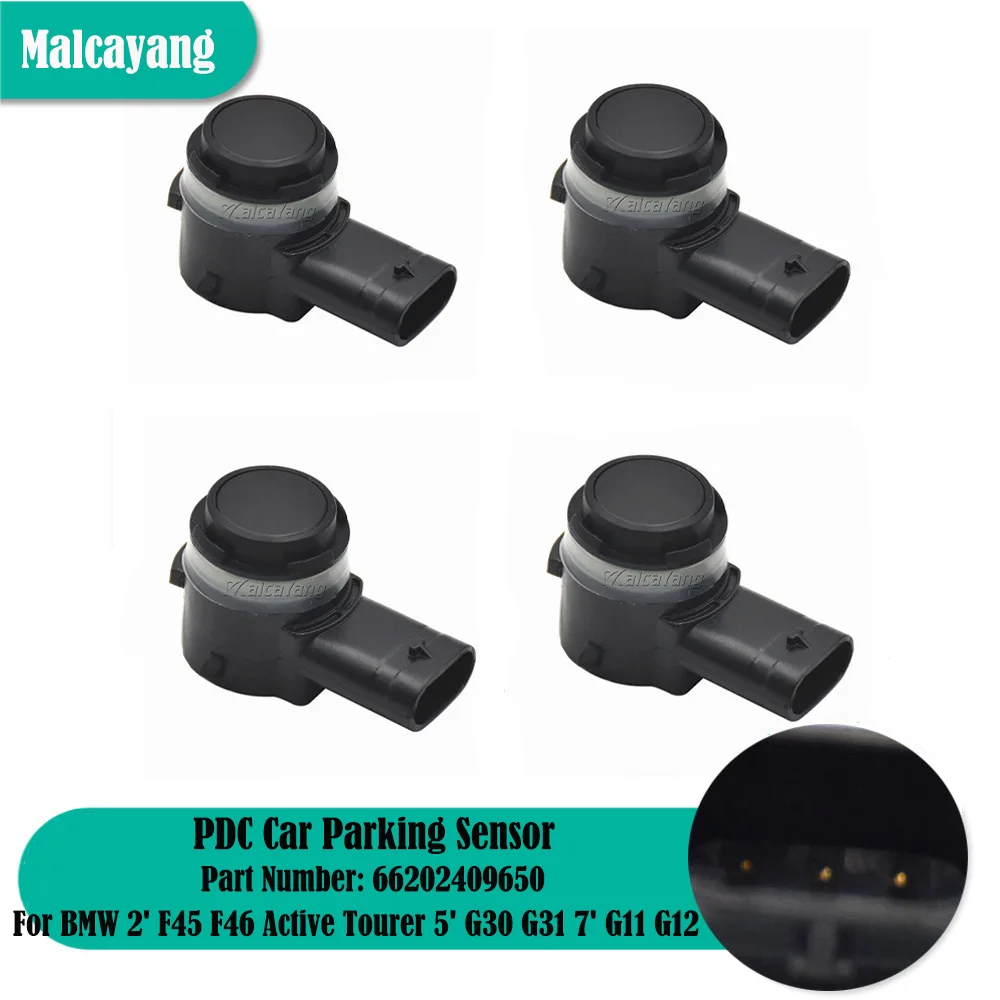 Car Accessories 4pcs PDC Parking Assistance Ultrasonic Sensor For BMW 2' F45 F46 Active Tourer 5' G30 G31 7' G11 G12 66202409650
Car Accessories 4pcs PDC Parking Assistance Ultrasonic Sensor For BMW 2' F45 F46 Active Tourer 5' G30 G31 7' G11 G12 66202409650
