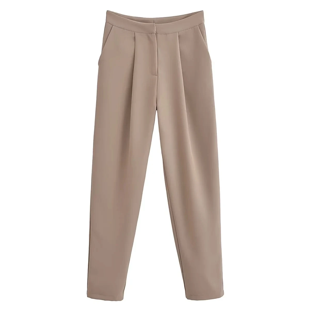 TRAF ladies sarouel rousers 2023 autumn daily simple high waist pockets pants women elegant pleated comfortable bloomers pants
TRAF ladies sarouel rousers 2023 autumn daily simple high waist pockets pants women elegant pleated comfortable bloomers pants
