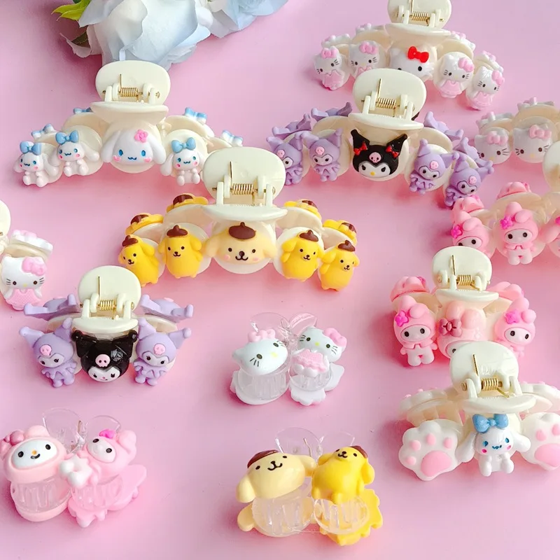 Sanrio Women Claw Clip Cute HelloKitty My melody Kuromi Cinnamoroll Hair Claw Hair Clamps Shark Clip Kids Hair Accessories Gift
Sanrio Women Claw Clip Cute HelloKitty My melody Kuromi Cinnamoroll Hair Claw Hair Clamps Shark Clip Kids Hair Accessories Gift