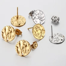 10Set Stainless Steel Embossing Round Stud Earring Posts with Earring Back Stoppers Set for DIY Earrings Jewelry Making Supplies
10Set Stainless Steel Embossing Round Stud Earring Posts with Earring Back Stoppers Set for DIY Earrings Jewelry Making Supplies