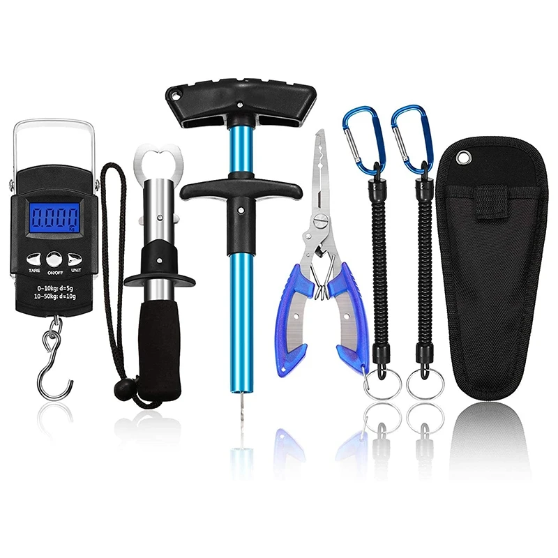 Инструменты для удаления рыболовных крючков, ручная цифровая рыболовная веса, рыболовный захват, комбинированный комплект для рыбалки, рыболовные снасти, аксессуары
Инструменты для удаления рыболовных крючков, ручная цифровая рыболовная веса, рыболовный захват, комбинированный комплект для рыбалки, рыболовные снасти, аксессуары