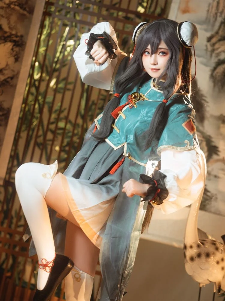 Genshin Impact cos clothes, lonely Chen, alone pregnant, young Shenhe cosplay, comrade Luoli, game anime women's clothes
Genshin Impact cos clothes, lonely Chen, alone pregnant, young Shenhe cosplay, comrade Luoli, game anime women's clothes