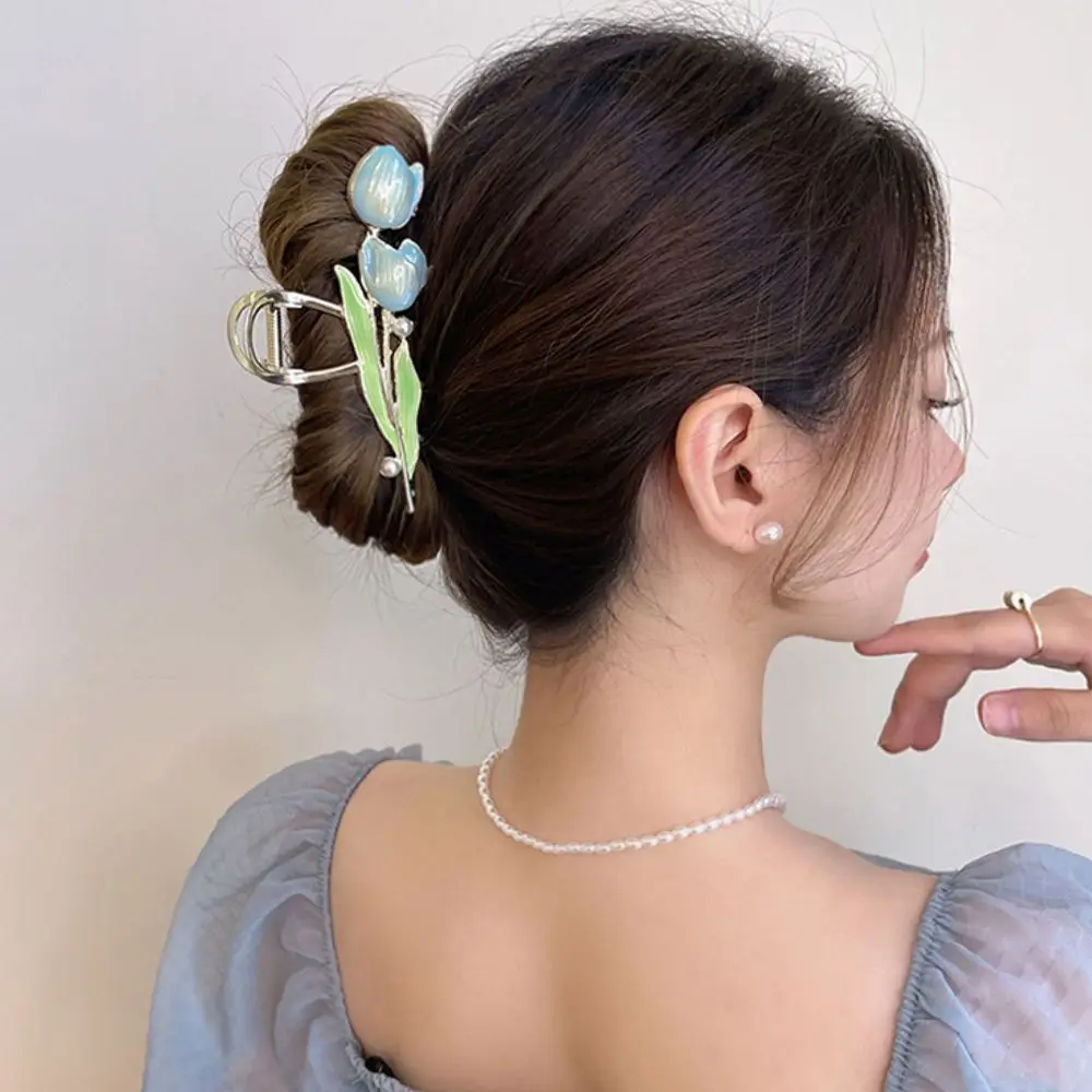 Vintage Sweet Pearl Tulip For Girls Hair Clasp Ponytail Clip Women Hair Claws Shark Clip Korean Flower Hairgrip
Vintage Sweet Pearl Tulip For Girls Hair Clasp Ponytail Clip Women Hair Claws Shark Clip Korean Flower Hairgrip