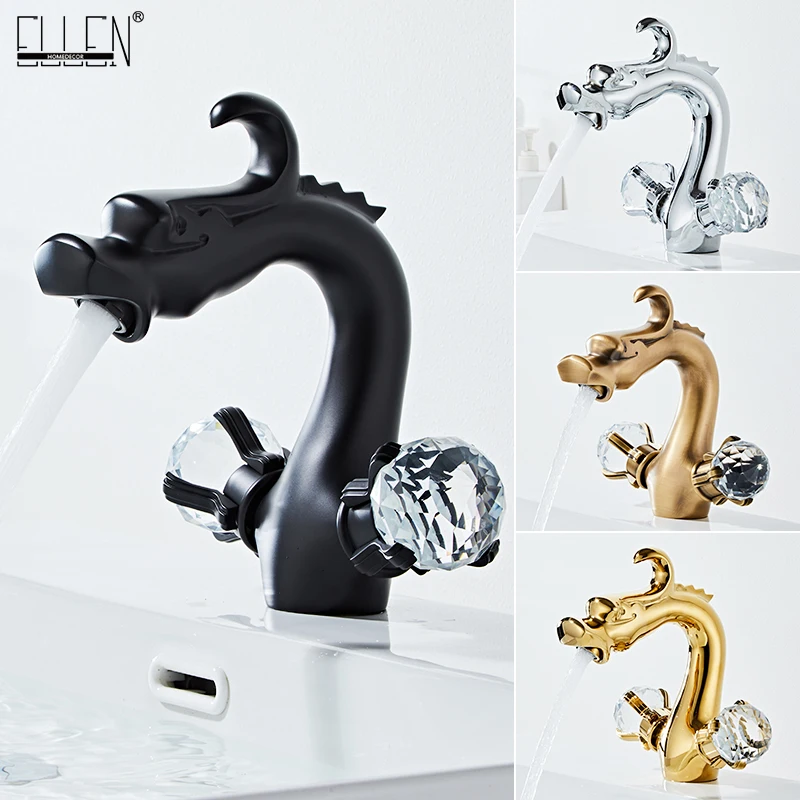 Роскошный хрустальный латунный золотой смеситель для раковины в ванную комнату, встраиваемый в столешницу смеситель с двумя ручками для горячей и холодной воды, золотистые краны EL7426
Роскошный хрустальный латунный золотой смеситель для раковины в ванную комнату, встраиваемый в столешницу смеситель с двумя ручками для горячей и холодной воды, золотистые краны EL7426