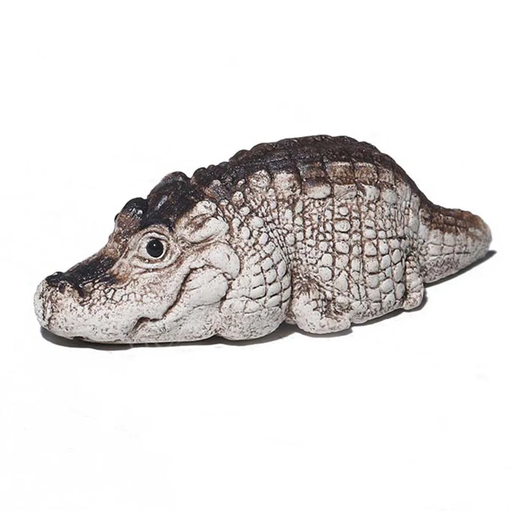 Delightful Crocodile Tea Pet Figurine Handcrafted Craftsmanship Purple Sand Material Unique Tea Set Accent Impressive Decor
Delightful Crocodile Tea Pet Figurine Handcrafted Craftsmanship Purple Sand Material Unique Tea Set Accent Impressive Decor