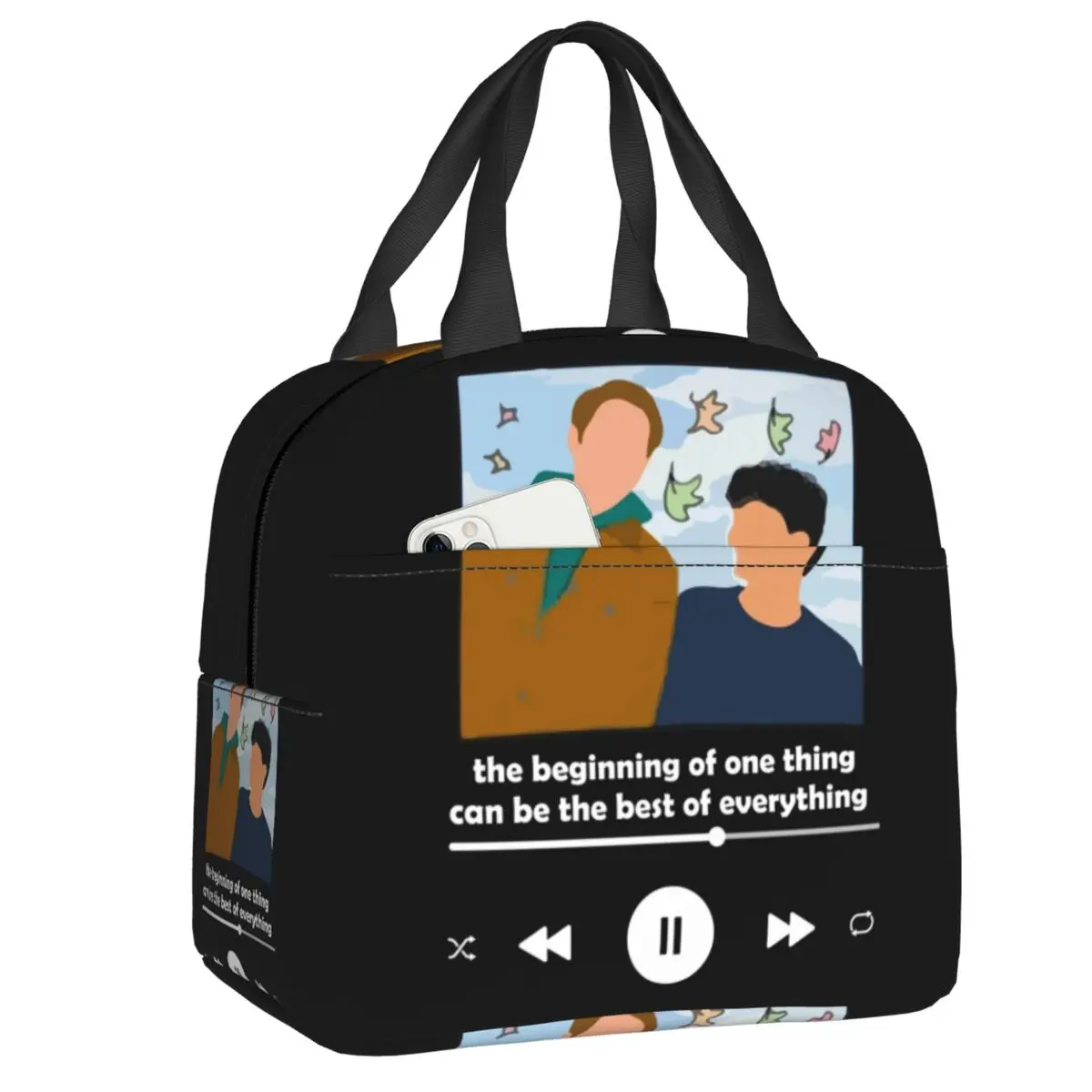 Gay Pride Heartstopper Charlie And Nick TV Show Insulated Lunch Bags for Camping Travel Thermal Cooler Bento Box Women Children 
Gay Pride Heartstopper Charlie And Nick TV Show Insulated Lunch Bags for Camping Travel Thermal Cooler Bento Box Women Children