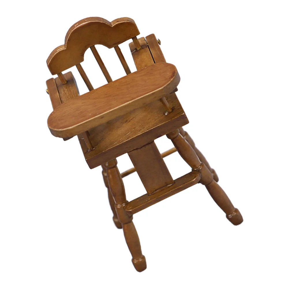 1:12 Dollhouse Wooden Miniature High Chair Doll Feeding Highchair Baby Dining Chair Furniture Model Play House Toys
1:12 Dollhouse Wooden Miniature High Chair Doll Feeding Highchair Baby Dining Chair Furniture Model Play House Toys