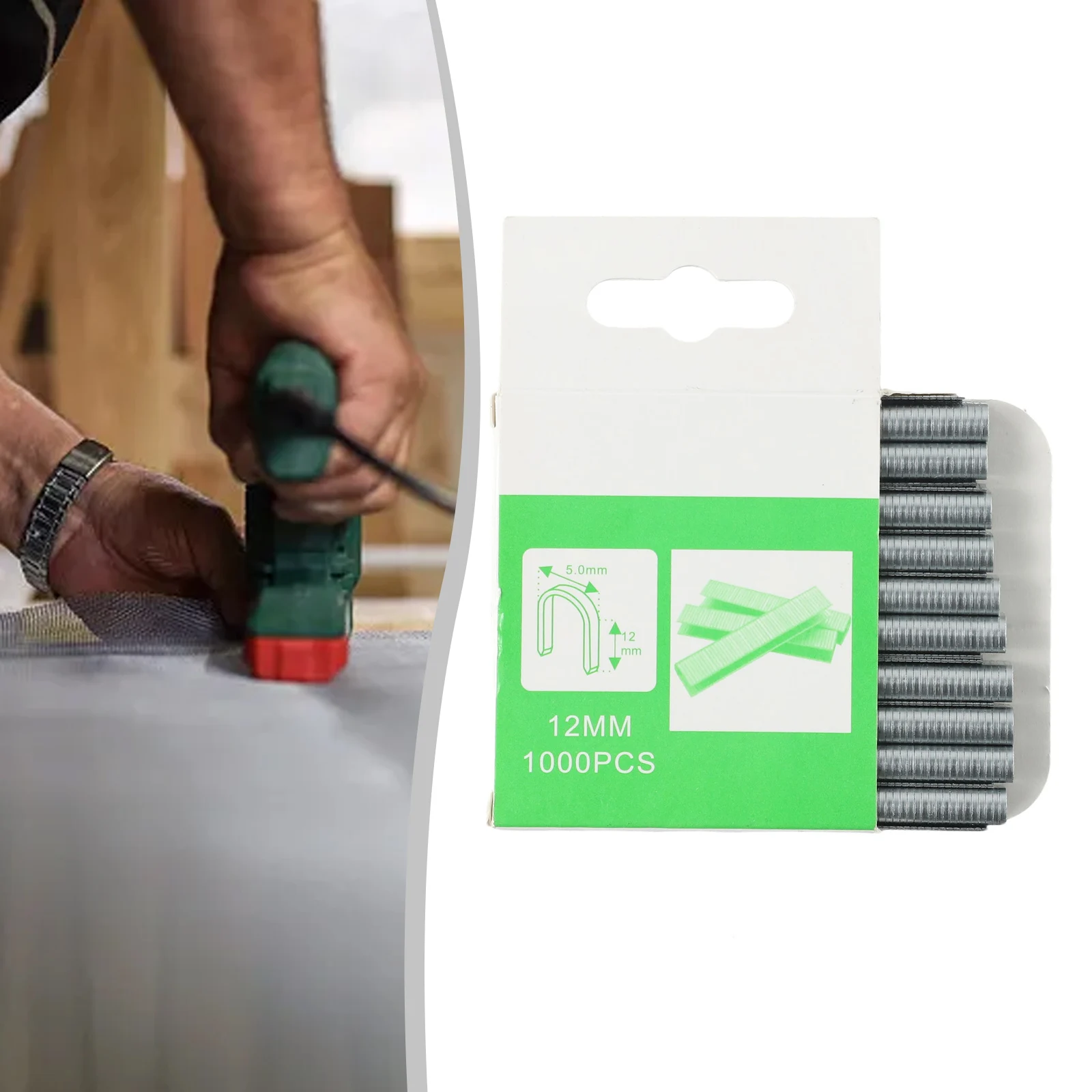 Tools Staples Nails Brad Nails DIY Household Packaging Silver Stapler T Shaped U Shape Wood Furniture Brand New
Tools Staples Nails Brad Nails DIY Household Packaging Silver Stapler T Shaped U Shape Wood Furniture Brand New