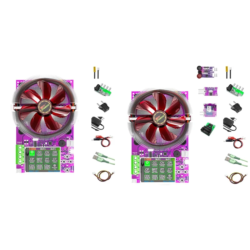 HTHL-ATORCH CL24R 150W 4-Wires Battery Capacity Tester Wifi Tuya 2.4Inch TFT 1.2V Smart Electronic Load Tester EU Plug
HTHL-ATORCH CL24R 150W 4-Wires Battery Capacity Tester Wifi Tuya 2.4Inch TFT 1.2V Smart Electronic Load Tester EU Plug