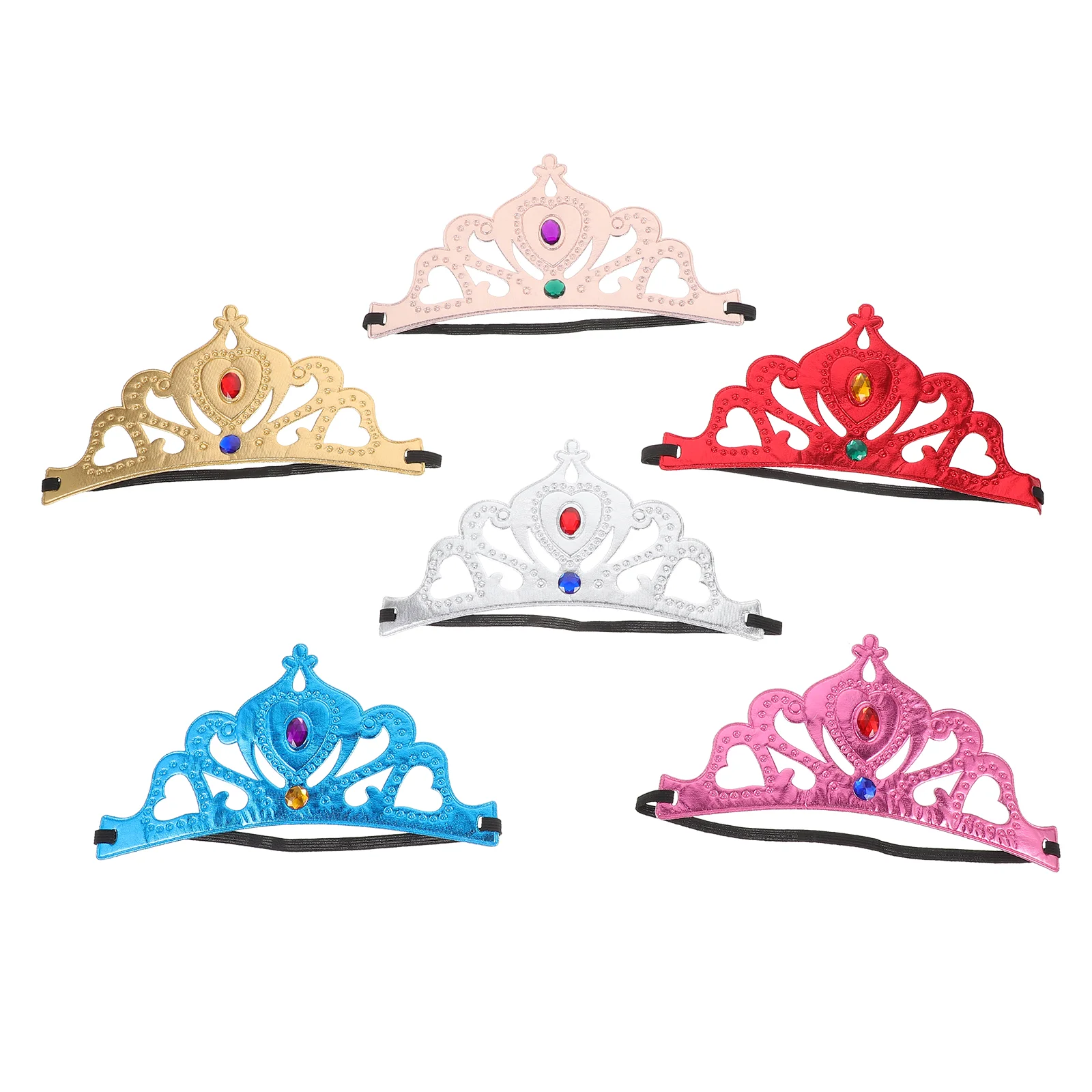 6 Pcs Birthday Party Crown Bathroom Decorations Cosplay Headpiece for Girl Rose Gold
6 Pcs Birthday Party Crown Bathroom Decorations Cosplay Headpiece for Girl Rose Gold