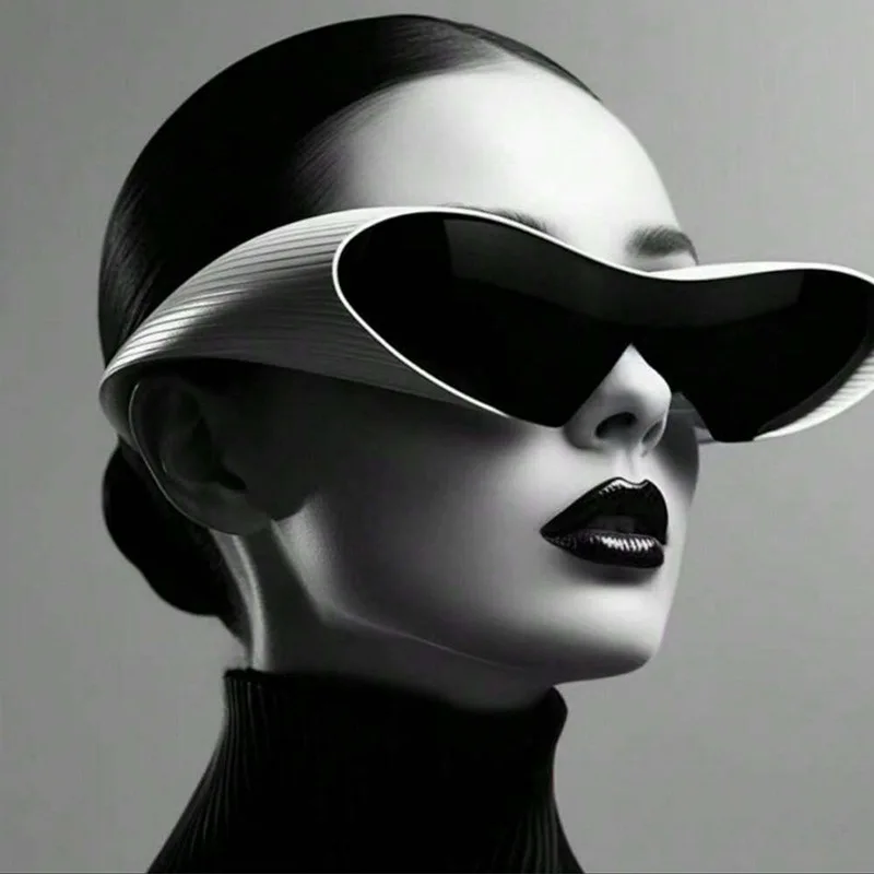2024 New Fashion One Piece Future Outdoor Sunglasse Women Brand Vintage Punk Silver Sun Glasses Men Party Shades Female Gafas
2024 New Fashion One Piece Future Outdoor Sunglasse Women Brand Vintage Punk Silver Sun Glasses Men Party Shades Female Gafas