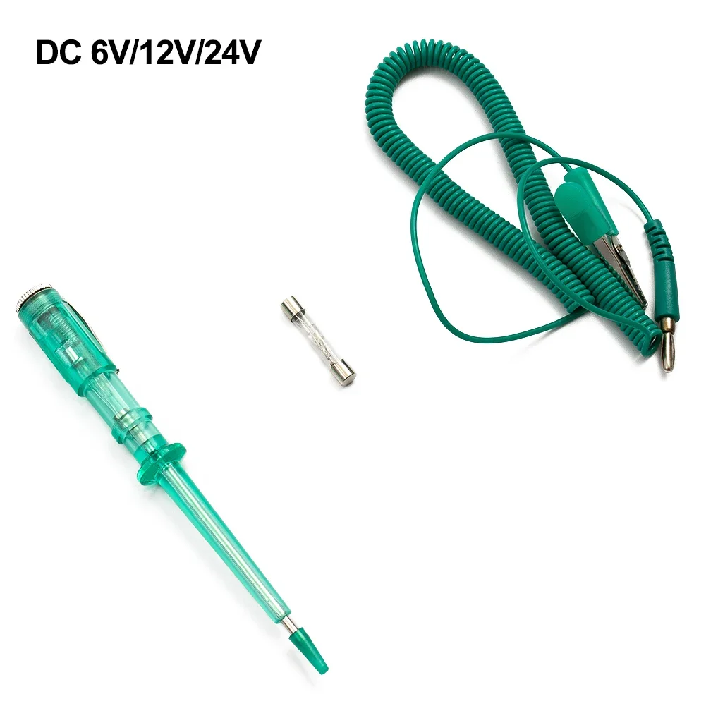 1 Set Automotive Electrical Wire Circuit Tester DC 6V/12V/24V Car Lamp Voltage System Detector Probe Test Lights Equipment Tool
1 Set Automotive Electrical Wire Circuit Tester DC 6V/12V/24V Car Lamp Voltage System Detector Probe Test Lights Equipment Tool