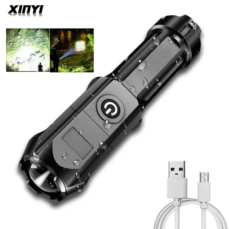 MINI Flashlight Strong Light Rechargeable Zoom Super Bright Xenon Special Forces Household Outdoor Portable Led Night Flashlight
MINI Flashlight Strong Light Rechargeable Zoom Super Bright Xenon Special Forces Household Outdoor Portable Led Night Flashlight