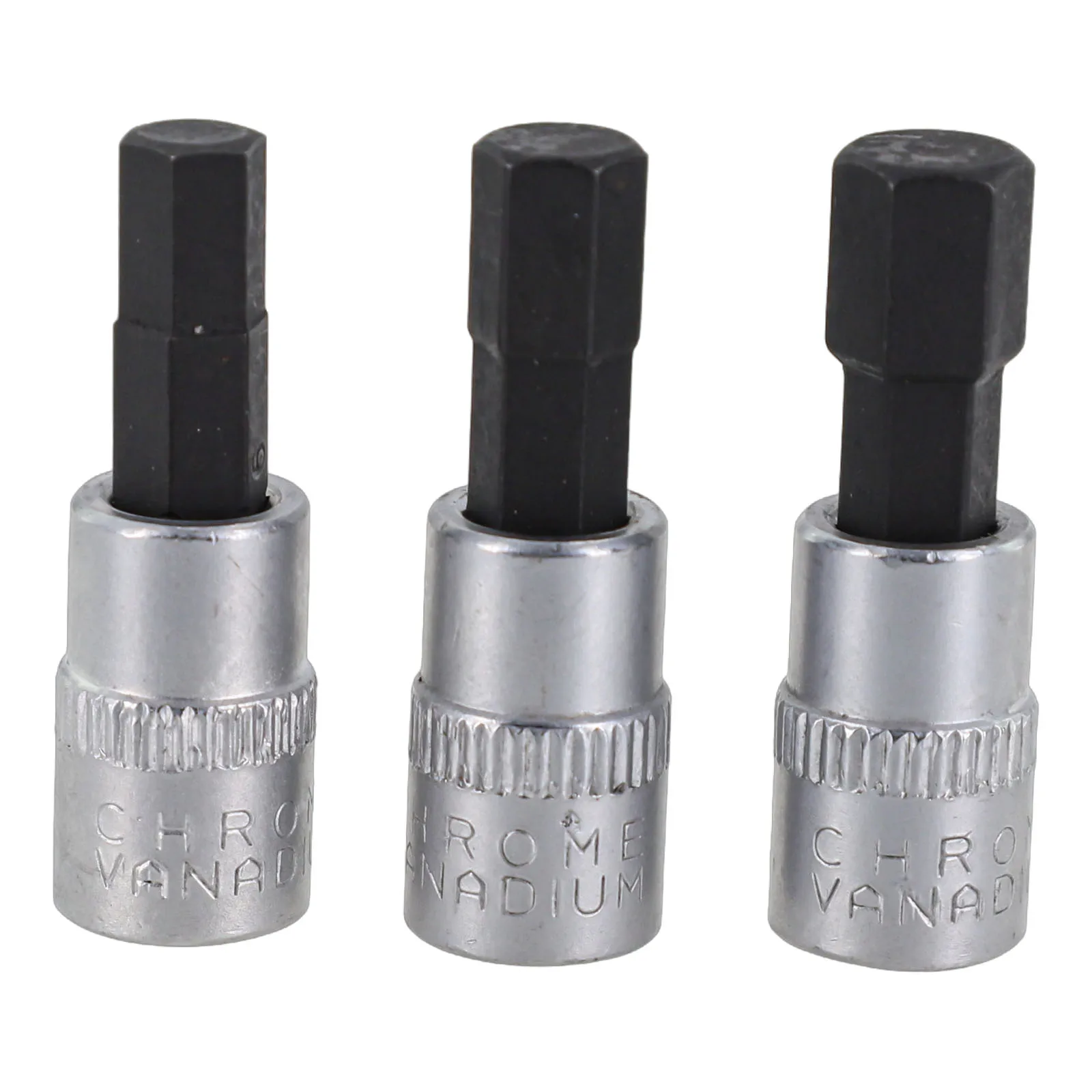 Easy to Use 6pcs14 Inch Hex Socket Bit Set with Silver Color and Chrome Vanadium Steel Material H3 H4 H5 H6 H7 H8
Easy to Use 6pcs14 Inch Hex Socket Bit Set with Silver Color and Chrome Vanadium Steel Material H3 H4 H5 H6 H7 H8
