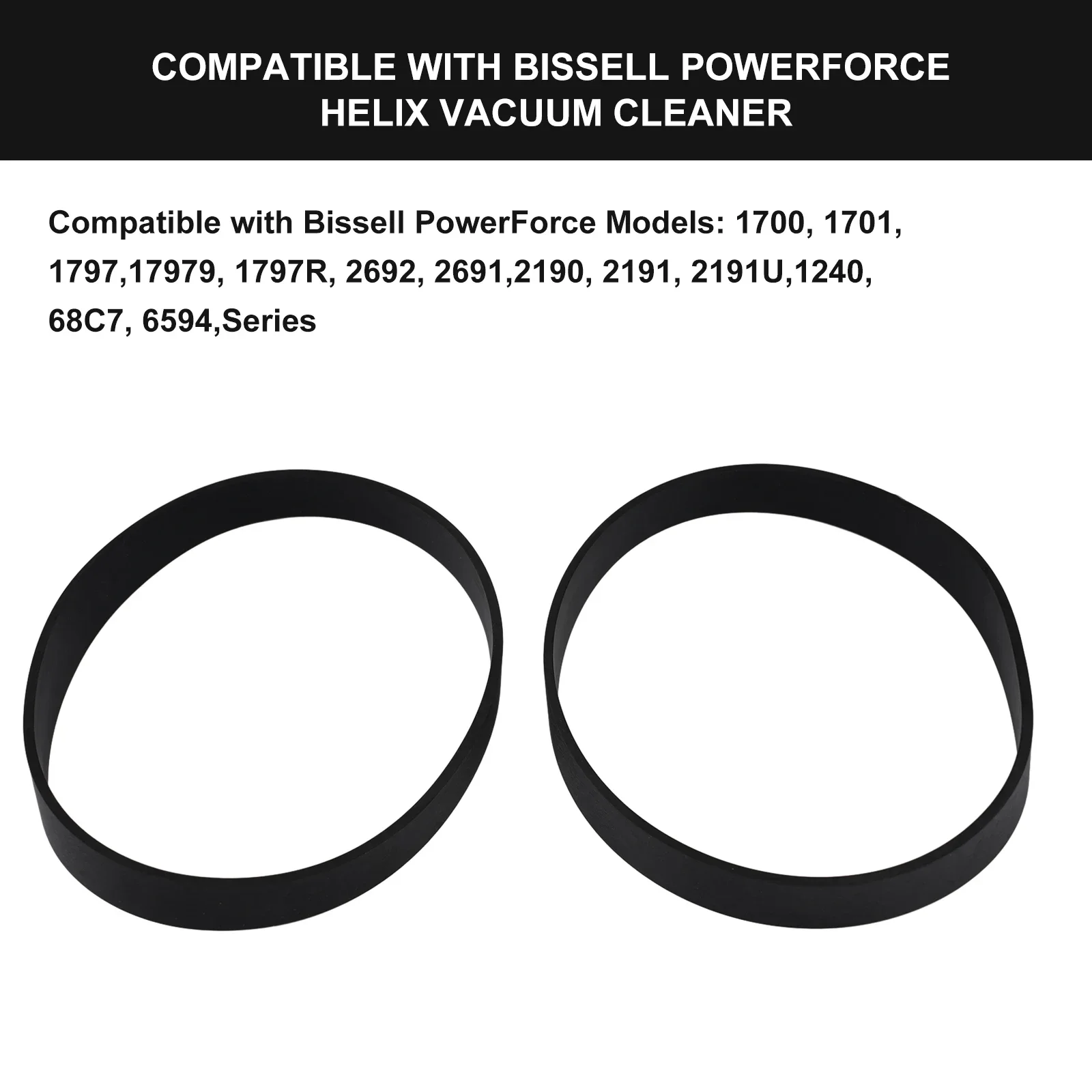 Запасные части, ремни 2191U для пылесоса Bissell PowerForce Helix, Сменный ремень, ремень для вакуумного клинера
Запасные части, ремни 2191U для пылесоса Bissell PowerForce Helix, Сменный ремень, ремень для вакуумного клинера