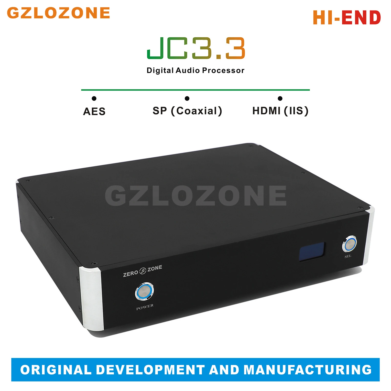 ZERO-ZONE HI-END Jitter Comber JC3.3 Digital Audio Signal Processor Support AES/SP (Coaxial) /HDMI (IIS) IN And OUT (Z-22)
ZERO-ZONE HI-END Jitter Comber JC3.3 Digital Audio Signal Processor Support AES/SP (Coaxial) /HDMI (IIS) IN And OUT (Z-22)