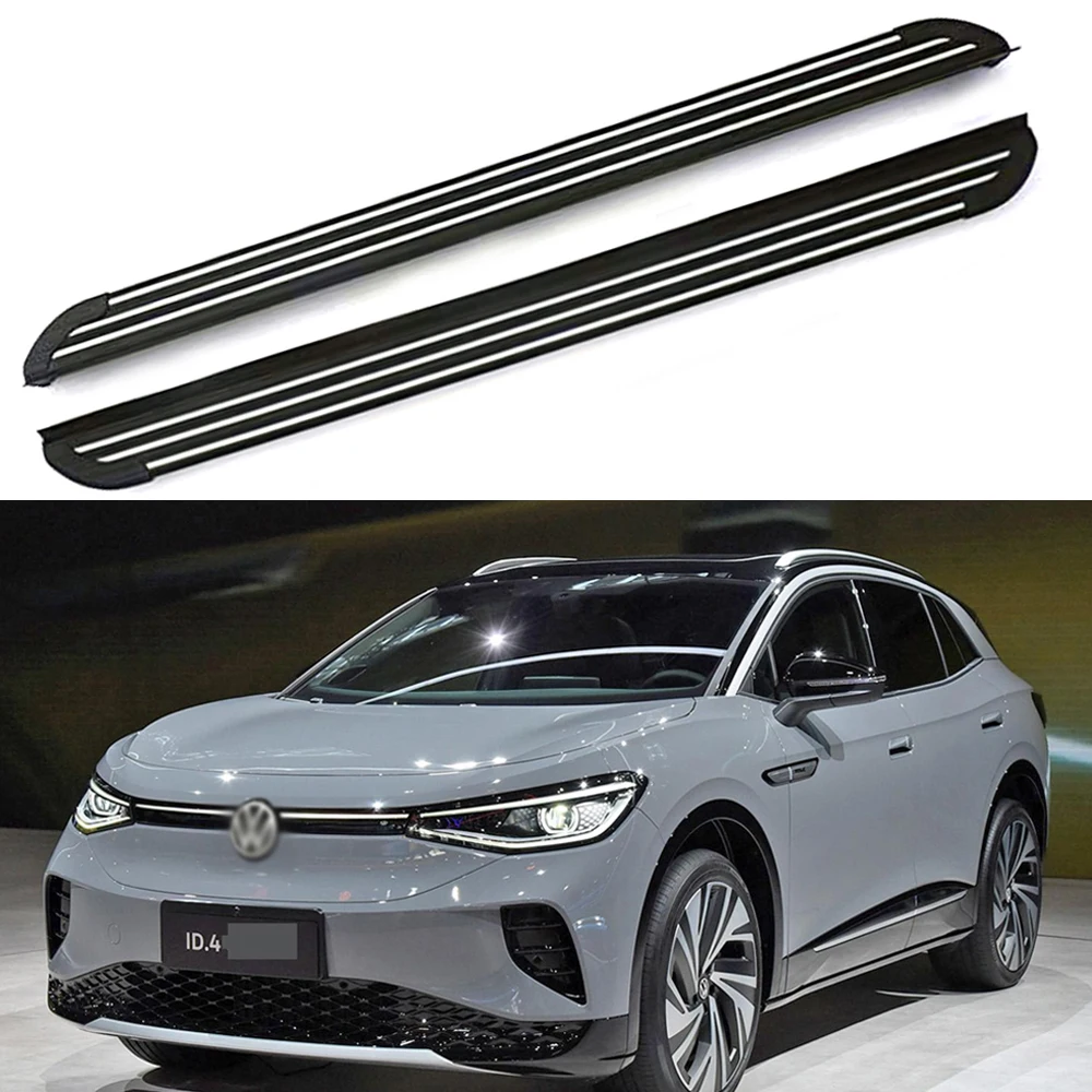 2Pcs Fixed Running Boards Side Steps Pedal Nerf Bar fits for VW ID.4 2020 2021 2022 2023
2Pcs Fixed Running Boards Side Steps Pedal Nerf Bar fits for VW ID.4 2020 2021 2022 2023