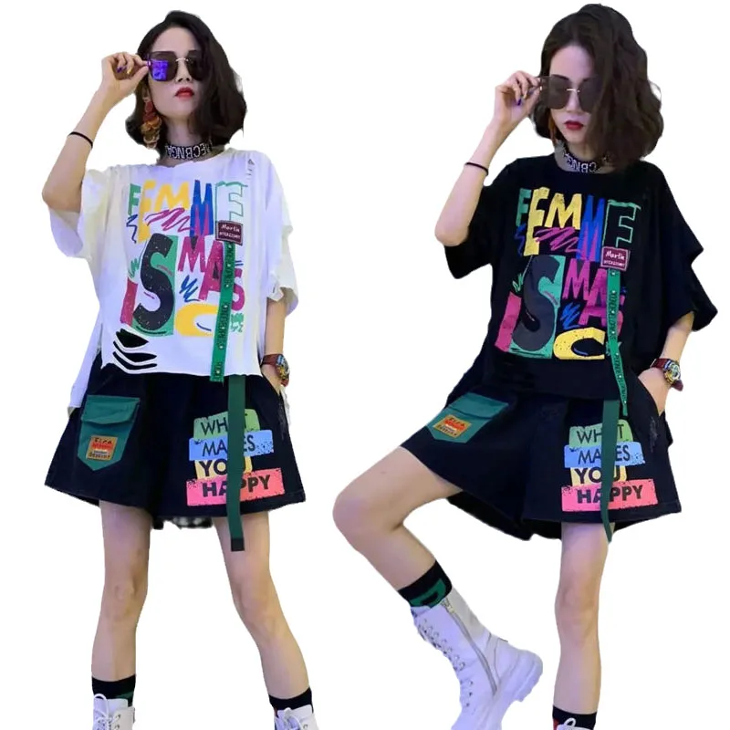 SUMMER Teenager Children's Clothes Sets for Girl Fashion Doodle Sweatshirts T-shirt + Shorts 2pcs for Teens Girls Clothing Suits
SUMMER Teenager Children's Clothes Sets for Girl Fashion Doodle Sweatshirts T-shirt + Shorts 2pcs for Teens Girls Clothing Suits