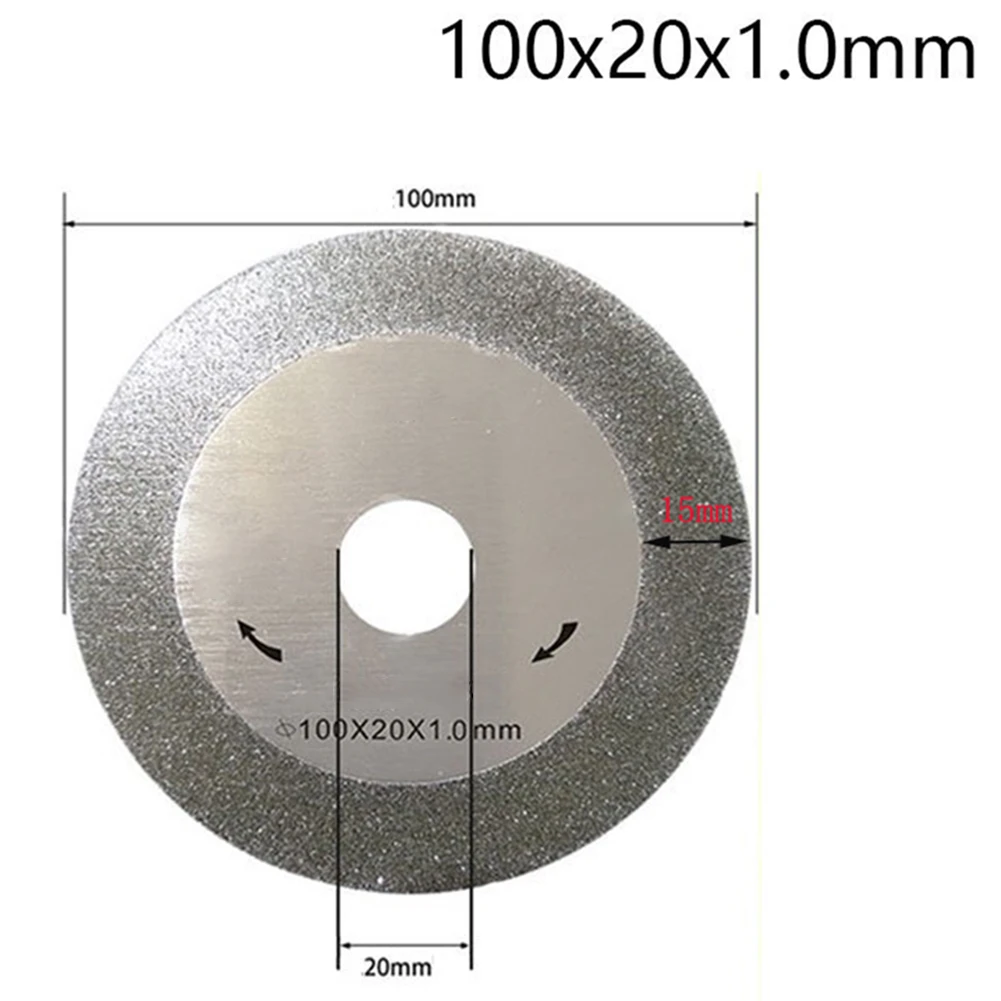 Power Tool Saw Blade Glass Cutting Disc Workshop Equipment 100mm Diameter 1pc 4inch Diamond High Manganese Steel
Power Tool Saw Blade Glass Cutting Disc Workshop Equipment 100mm Diameter 1pc 4inch Diamond High Manganese Steel