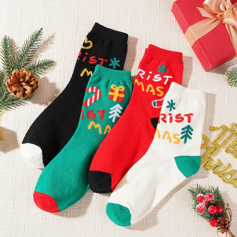 3 Pairs/Lot Men's Cotton Socks 2024 New Year Christmas Soft Breathable Middle Tube Socks Cute Funny Cartoon Skateboard Warm
3 Pairs/Lot Men's Cotton Socks 2024 New Year Christmas Soft Breathable Middle Tube Socks Cute Funny Cartoon Skateboard Warm