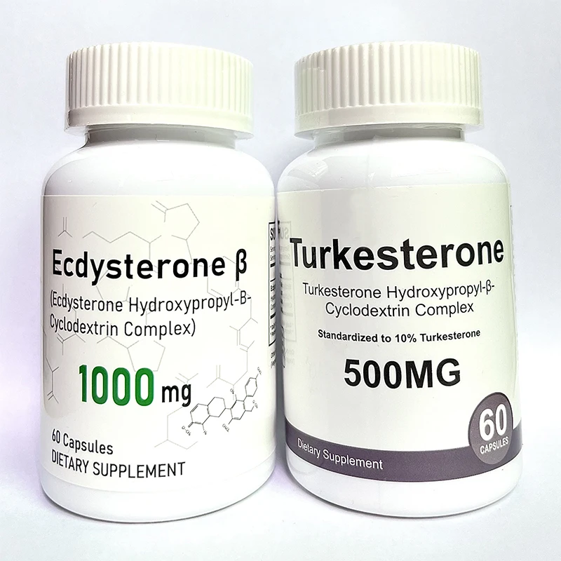 

2 Bottle 120 Pills Ecdysterone Capsule+Turkesterone Capsules Maintain Energy Levels