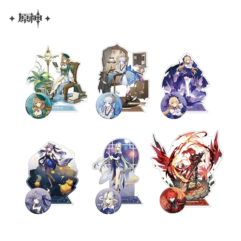 Anime Cosplay Accessories Game Genshin Impact Red Night Diluc Acrylic Cartoon Stand Fishcl Metal Badge Halloween Statue Figure
Anime Cosplay Accessories Game Genshin Impact Red Night Diluc Acrylic Cartoon Stand Fishcl Metal Badge Halloween Statue Figure