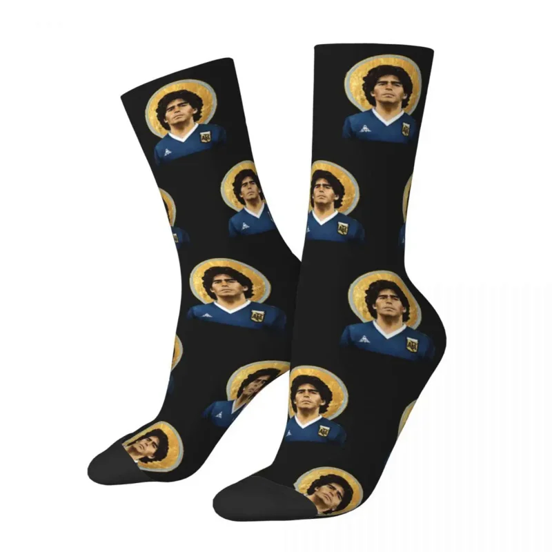 

Смешные носки Рип Диего Марадона, отдыха в мире, лучший мир, баскетбольные носки из полиэстера, короткие носки для женщин и мужчин