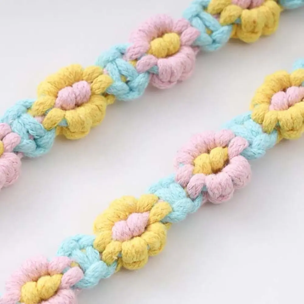 Woven Boho Phone Case Rope Strap - Korean Macrame Lanyard 8