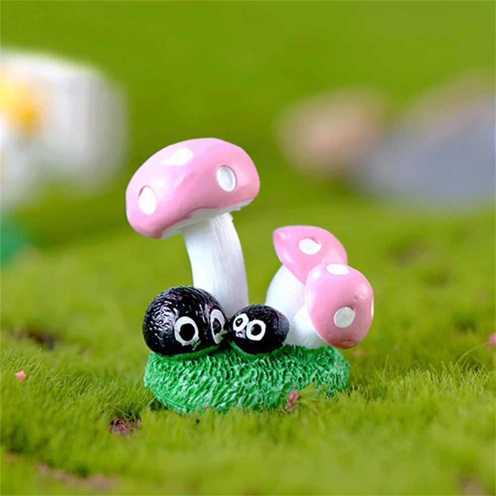 1PC Mushroom Shape Miniature Animal Cartoon Mushroom Ornament Fairy Garden Decoration Moss Terrarium Resin Crafts Decorations
1PC Mushroom Shape Miniature Animal Cartoon Mushroom Ornament Fairy Garden Decoration Moss Terrarium Resin Crafts Decorations