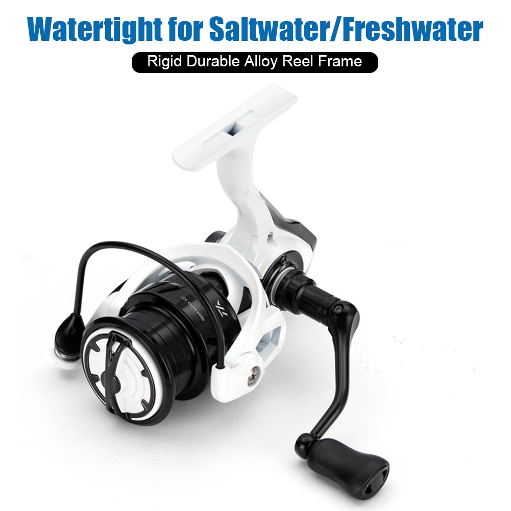 Freshwater Saltwater Fishing Accessories Metal Fishing Reel SEVEN 1000-3000 Spinning Reel 15KG Max Drag 5.2:1 Ratio Carp Bass
Freshwater Saltwater Fishing Accessories Metal Fishing Reel SEVEN 1000-3000 Spinning Reel 15KG Max Drag 5.2:1 Ratio Carp Bass