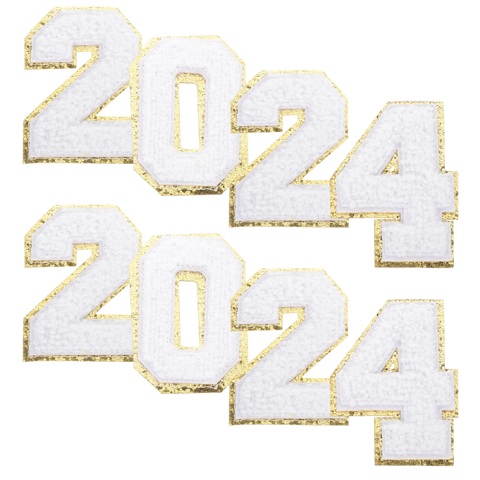 Iron Numbers Patches Sew On Number Patch Gold Glitter Edge Year Embroidered Applique Clothes Dress Hat Jeans White
Iron Numbers Patches Sew On Number Patch Gold Glitter Edge Year Embroidered Applique Clothes Dress Hat Jeans White