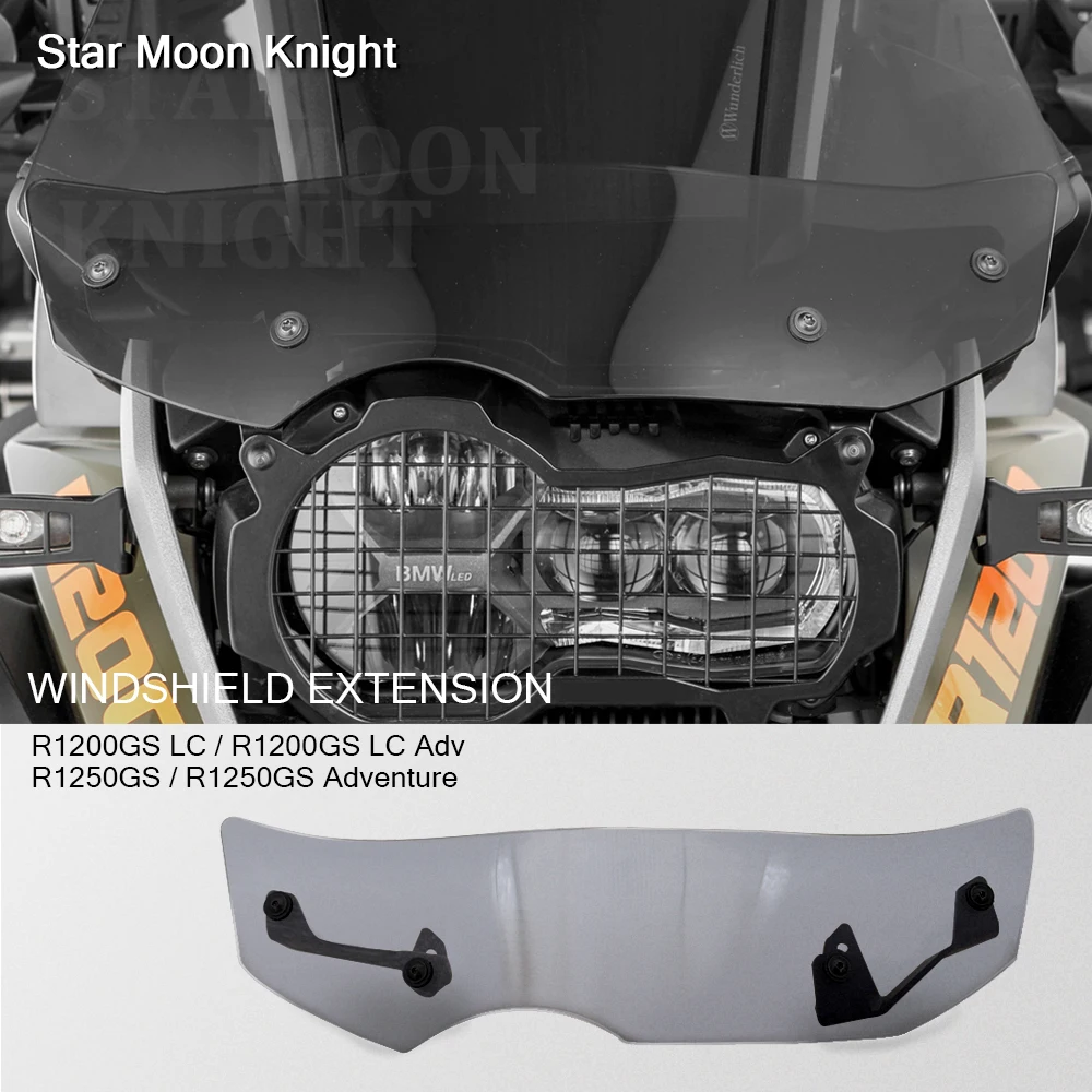 

Ветрозащитный экран на лобовое стекло мотоцикла, удлинитель ветрового стекла для BMW R1200GS R 1200 GS LC Adv R1250GS R1250 Adventure 2013 - 2017