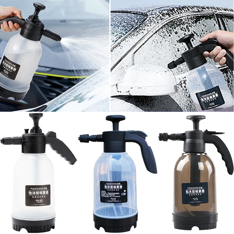 Foam Pump Hand Sprayer 2L Hand Pump Foam Sprayer Pneumatic Car Wash Spray Bottle Snow Foam High Pressure Car Home Cleaning Tool
Foam Pump Hand Sprayer 2L Hand Pump Foam Sprayer Pneumatic Car Wash Spray Bottle Snow Foam High Pressure Car Home Cleaning Tool
