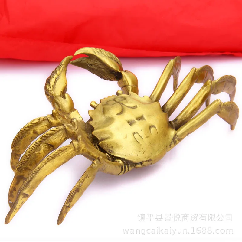 

Wholesale Copper Crab Decoration Copper Coin Crab Antique Large and Small Crab Decoration Crafts Meaning Wealth Comes from Every