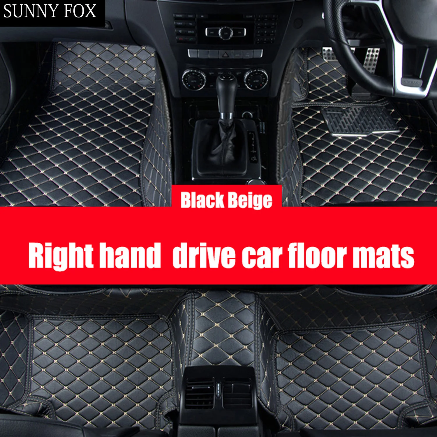 

"Right hand drive / RHD / UK Car floor mats for BMW 3 series E46 E90 E91 E92 E93 F30 F31 F34 GT 5D car styling carpet floor line