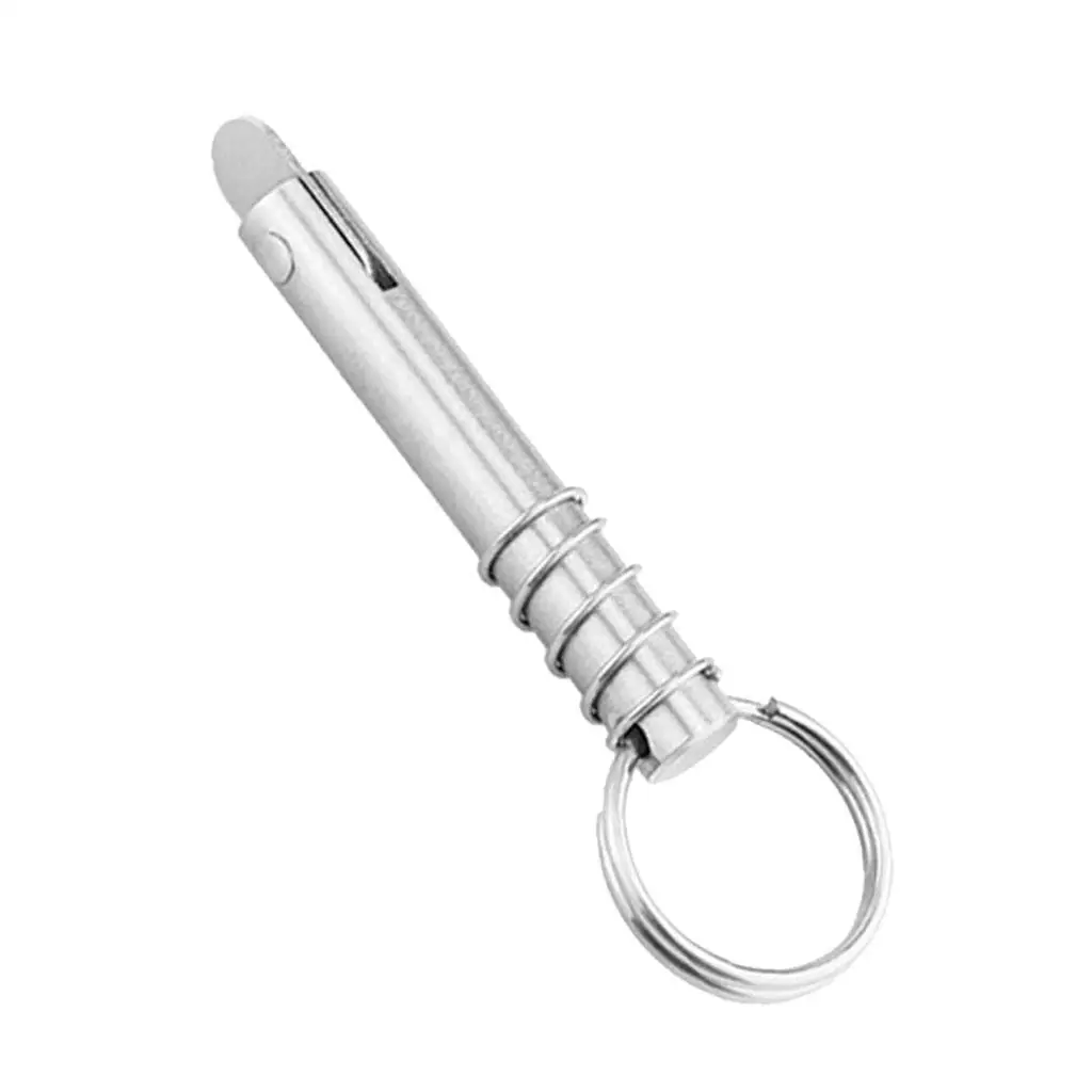 10x80mm Stainless Steel Quick Release Pin with ring for Boat Bimini Top Deck Hinge, Durable Marine Hardware, Easy Installation
10x80mm Stainless Steel Quick Release Pin with ring for Boat Bimini Top Deck Hinge, Durable Marine Hardware, Easy Installation