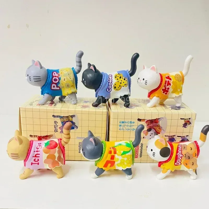 New Cat Blind Box Wearing Candy Packaging Snack Cat Figure Toys Kittens Dolls Blind Bag Decoration Funny Kids Birthday Gift 
New Cat Blind Box Wearing Candy Packaging Snack Cat Figure Toys Kittens Dolls Blind Bag Decoration Funny Kids Birthday Gift
