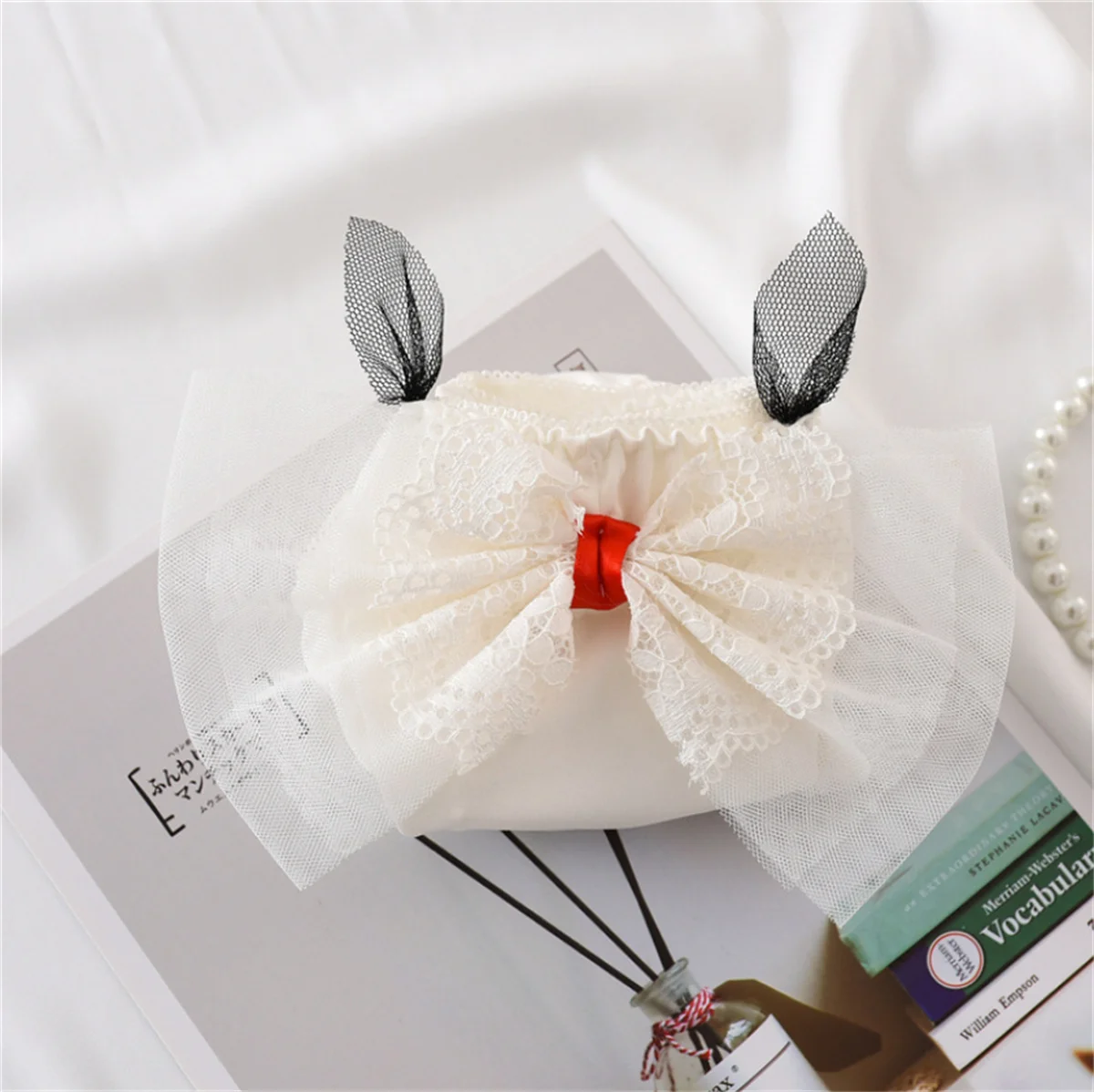 Japanese Sweet Girls panties solid color sexy Cute Ear Soft lace bowknot fashion Comfortable kawaii loli women briefs
Japanese Sweet Girls panties solid color sexy Cute Ear Soft lace bowknot fashion Comfortable kawaii loli women briefs