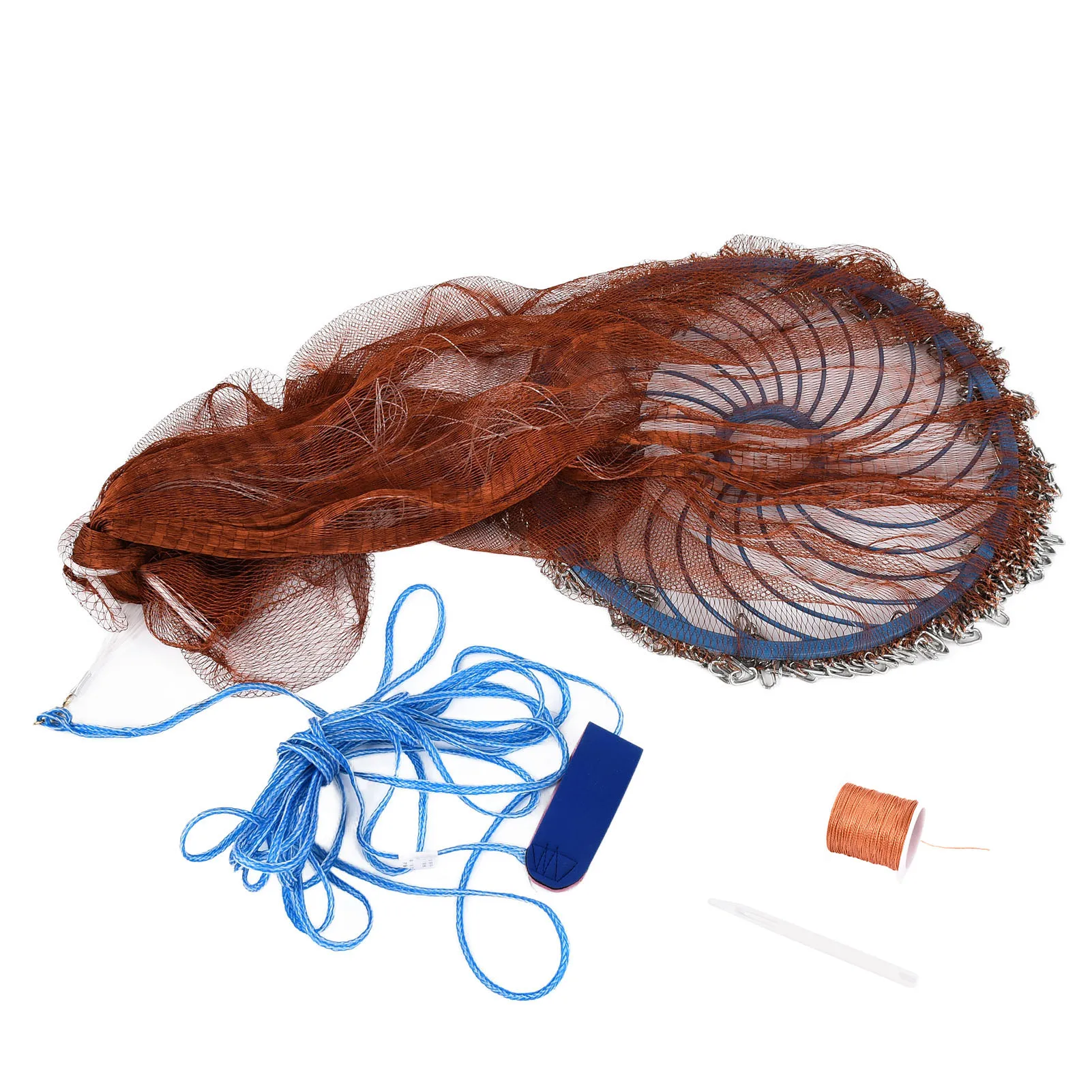 Fishing Casting Net Cast Net Practical with Flying Disc for Parks for Lakes for Rivers
Fishing Casting Net Cast Net Practical with Flying Disc for Parks for Lakes for Rivers