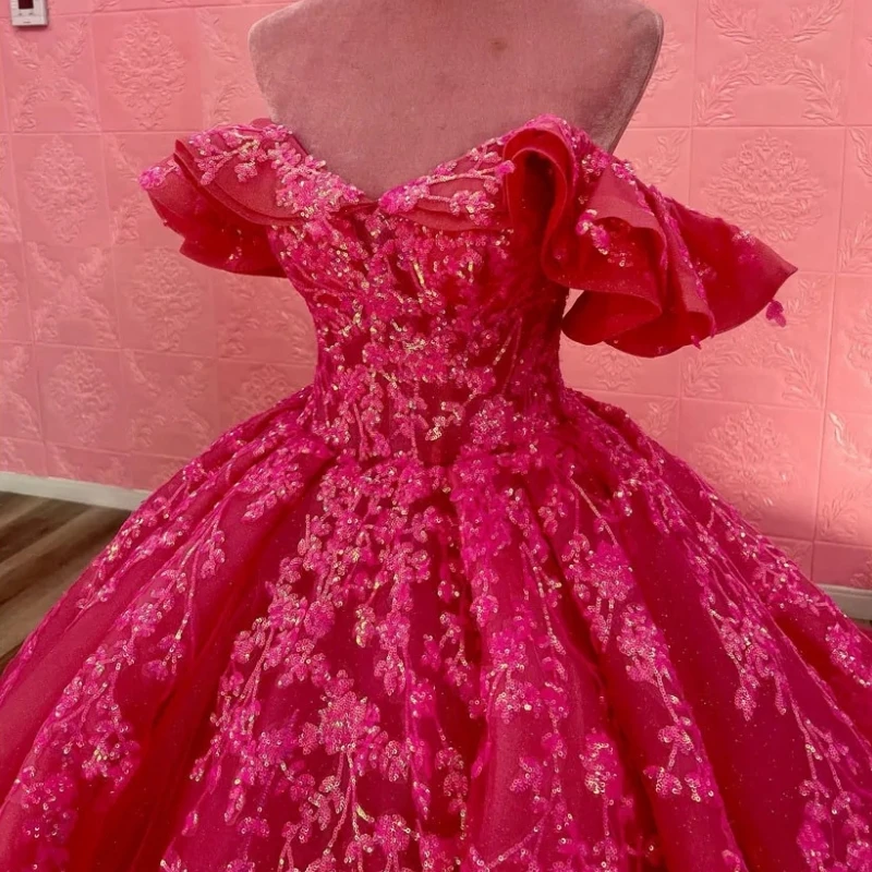 Real Picture Princess Girl Quinceanera Dresses Off Shoulder Lace Ball Skirt Women Pageant Prom Birthday Party Gown Vestido 15 14
Real Picture Princess Girl Quinceanera Dresses Off Shoulder Lace Ball Skirt Women Pageant Prom Birthday Party Gown Vestido 15 14